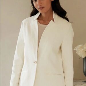 Jenni Kayne White Women's Blazer